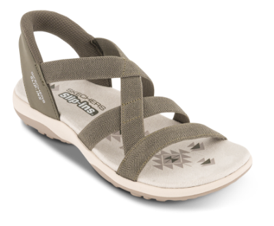 Skechers Slip-ins Reggae Slim Stretch Flex Sandal Grøn 163460