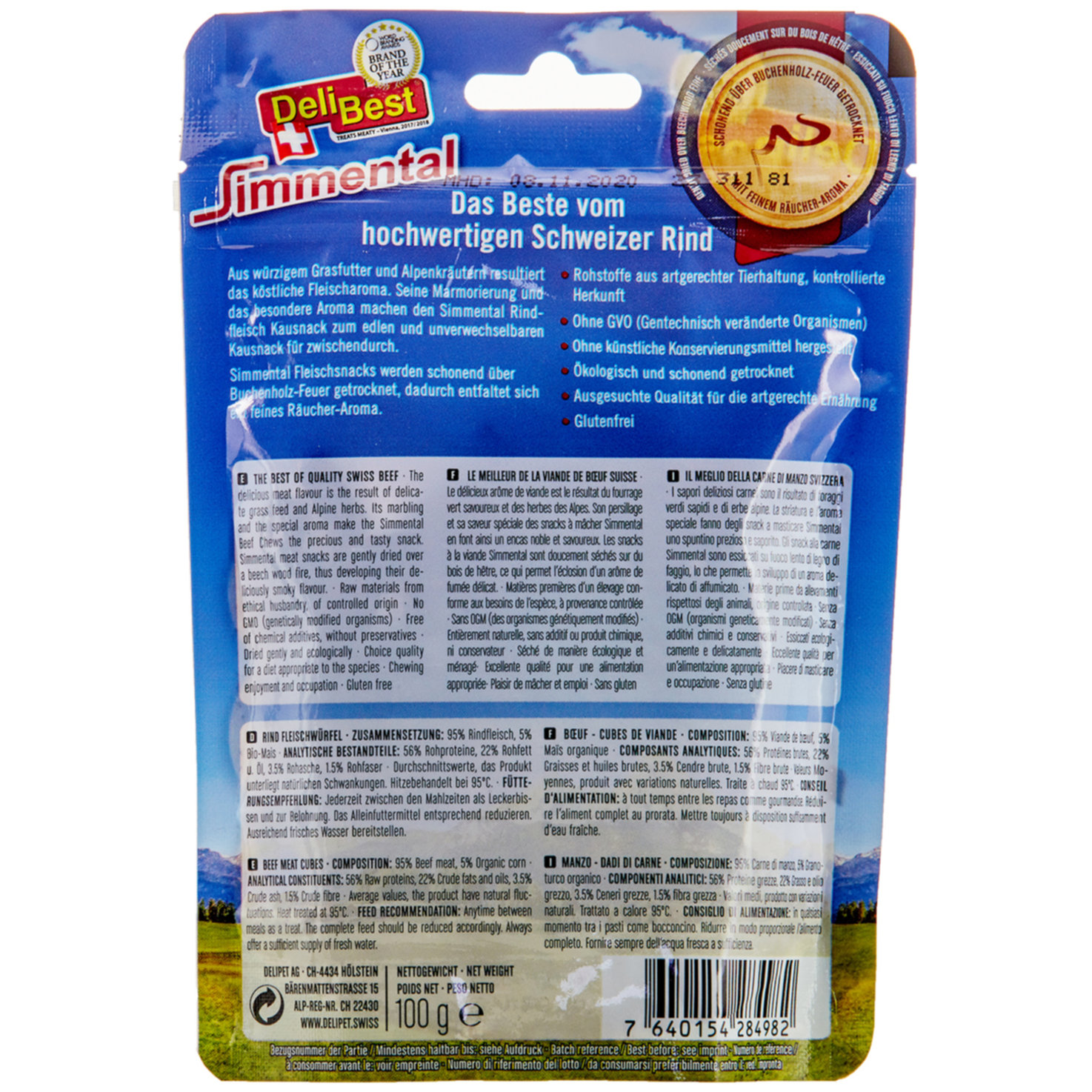 Delibest Simmental Rindfleischwürfel