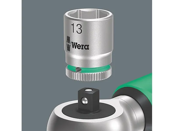 Wera 05075800001, Klik momentnøgle, Nm, Mekanisk, 1/4