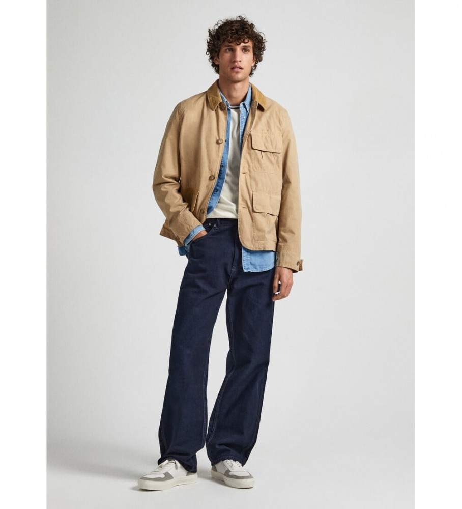 Jaqueta bege Baylor da Pepe Jeans