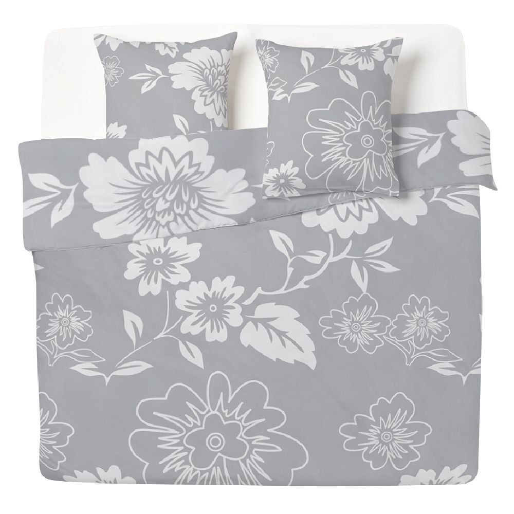 Parure 2 personnes  queen size 100% coton finition bouton 260x240cm