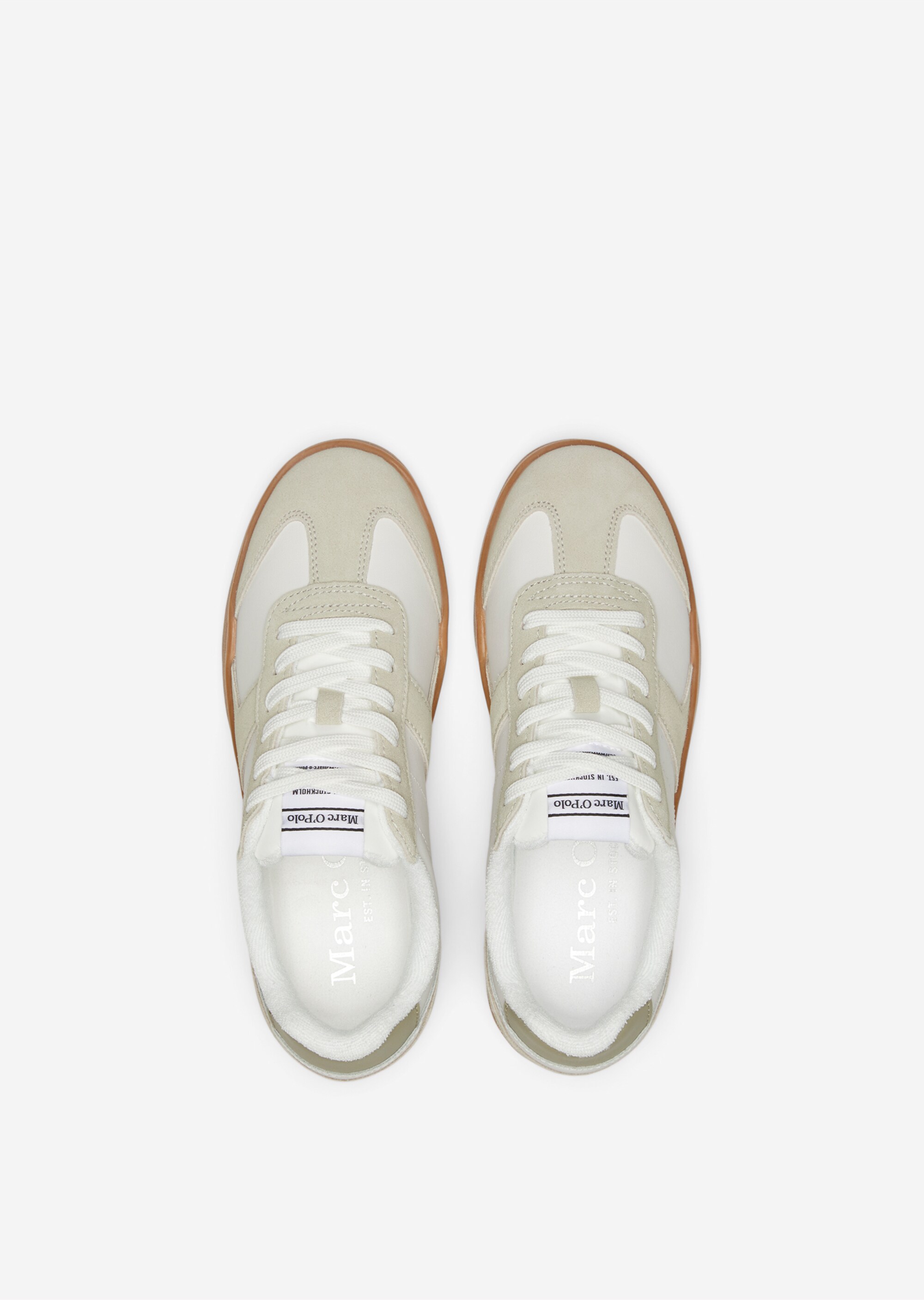 Court-Sneaker mit Frotteefutter