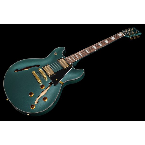 Harley Benton HB-35Plus Gun Metal Blue