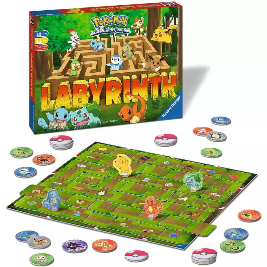 Ravensburger Pokémon Labyrinth bunt