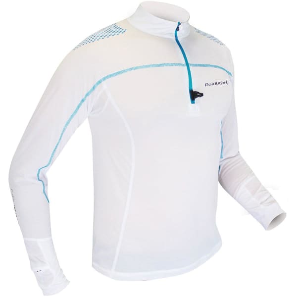 T-shirt trail RAIDLIGHT RAIDLIGHT ULTRA SUN PROTECT TOP WHITE / ELECTRIC BLUE 18 WHITE / ELECTRIC BLUE