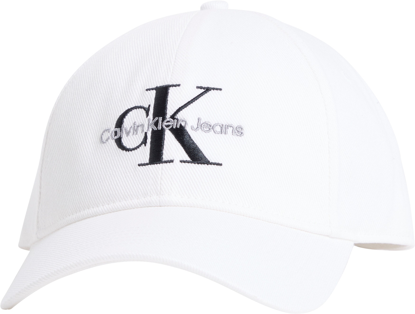 Calvin Klein Jeans Baseball Cap »MONO LOGO EMBRO CAP«, mit Logostickerei