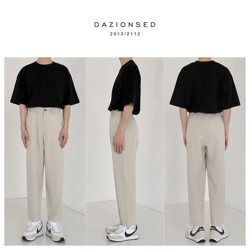 DAZO Studios - Cropped Straight Leg Dress Pants