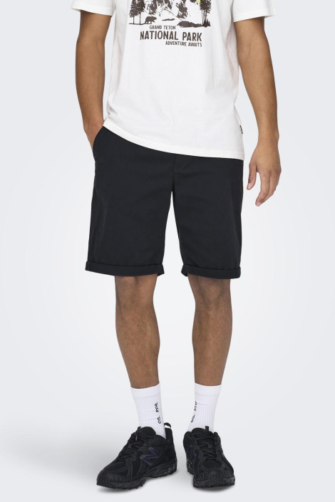 Only & Sons blauwe heren korte broek