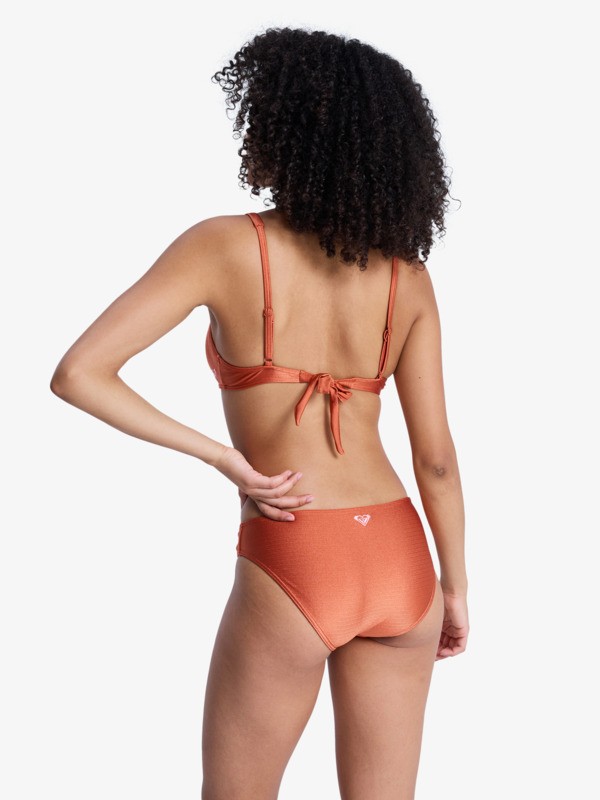 Beachside Bohemia Hipster Bas de bikini hipster Orange Femme