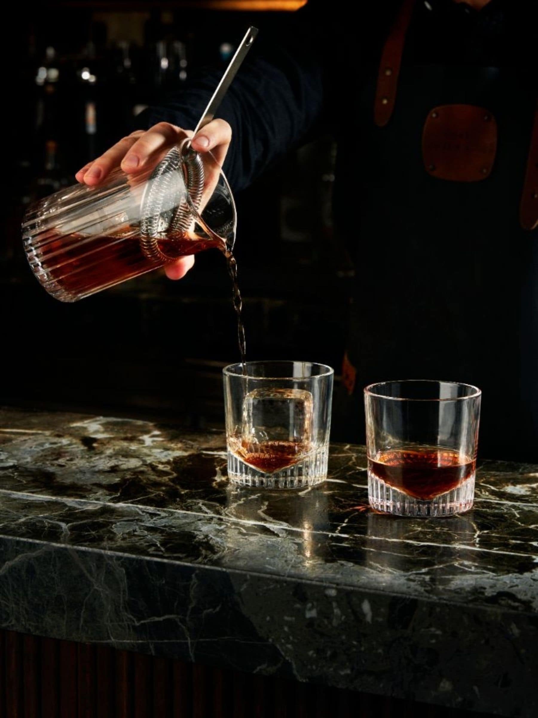 Nude Set of 4 Caldera Whisky Glasses 270cc