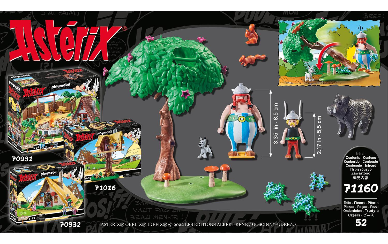 Asterix Wildschweinjagd 71160Jagdabenteuer mit Asterix, Obelix und Idefix