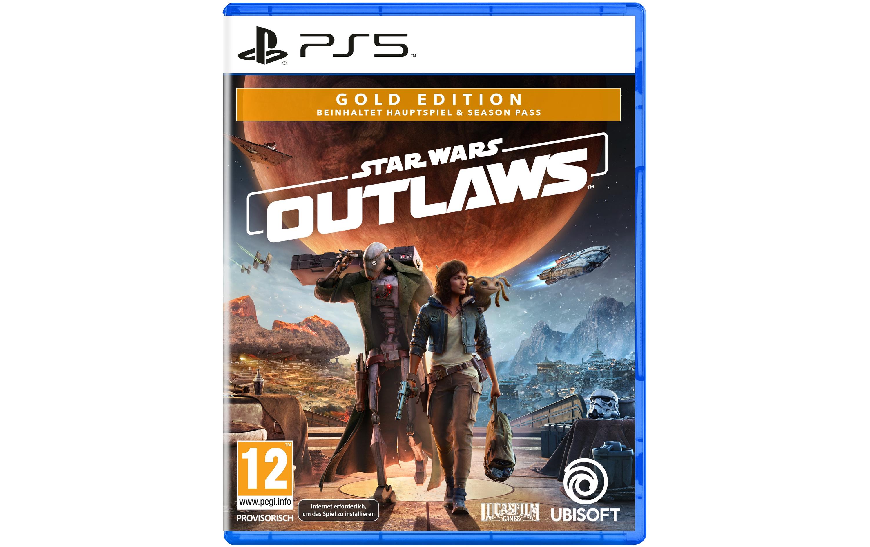 Star Wars Outlaws Gold EditionStar Wars Abenteuer in einer offenen Welt voller Gefahren