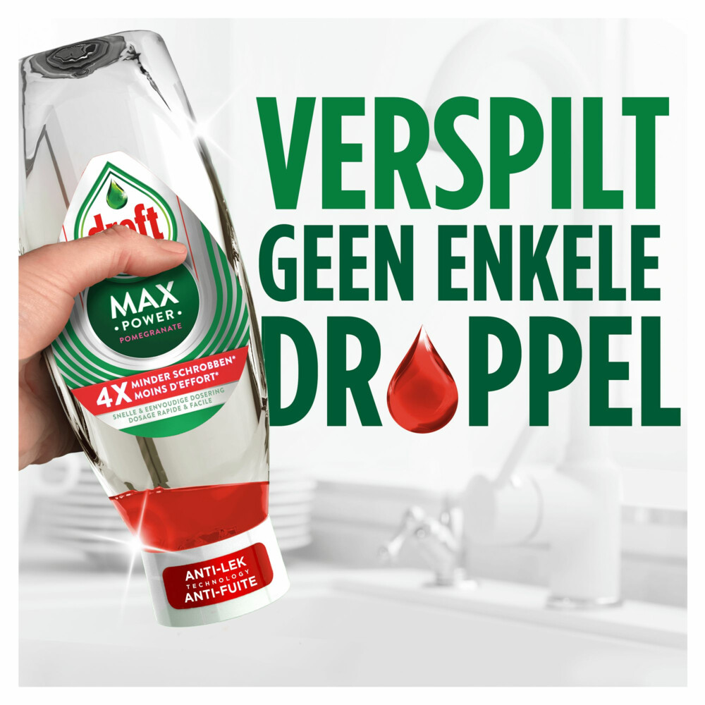 Dreft Max Power Afwasmiddel Pomegranate370 ml