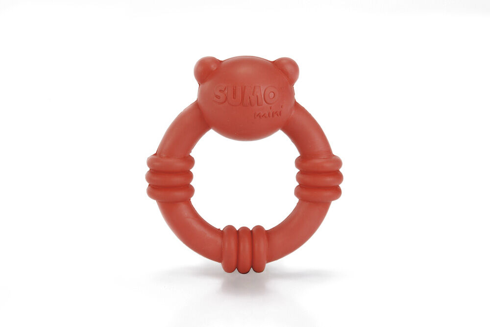 Beeztees Sumo Team Mini - Apporteren - Hondenspeelgoed - rood - 16.4x10.8x3.8 cm