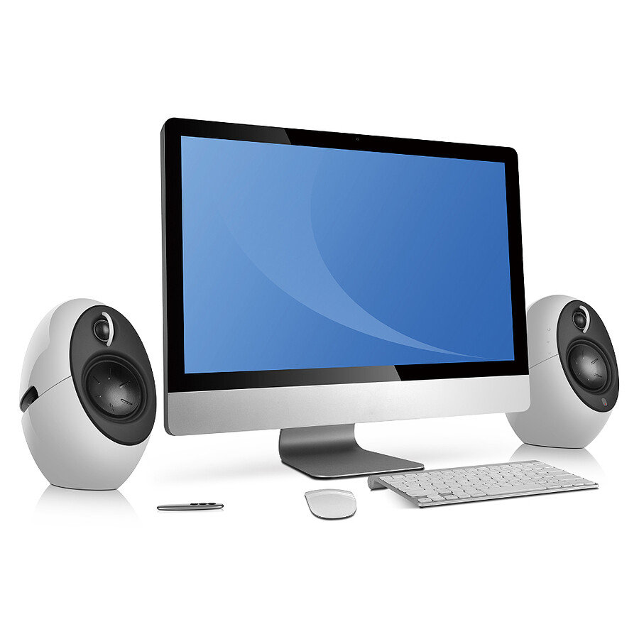 Edifier E25 HD Luna Eclipse - Blanc