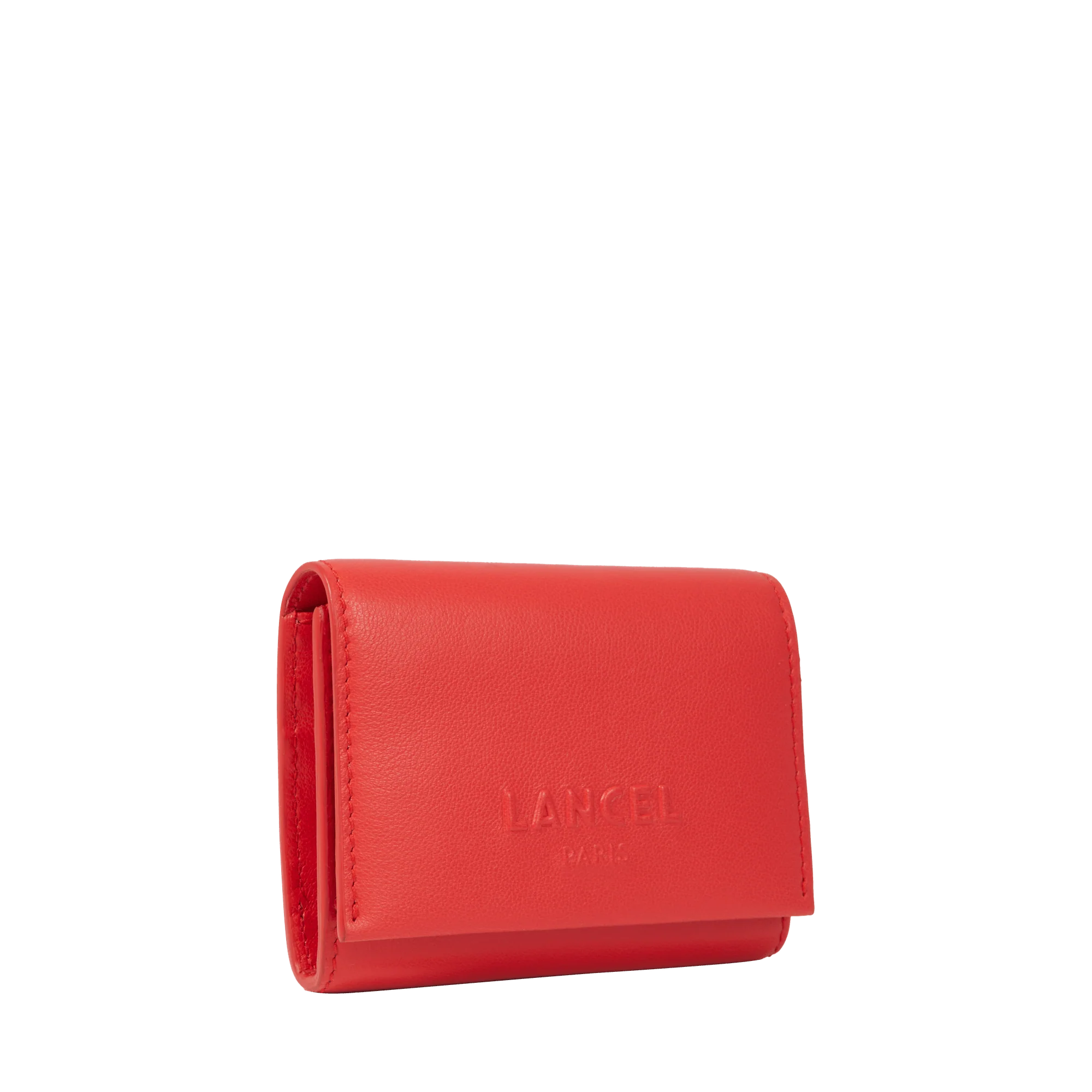 Mini flap wallet Billie de Lancel-Tomate