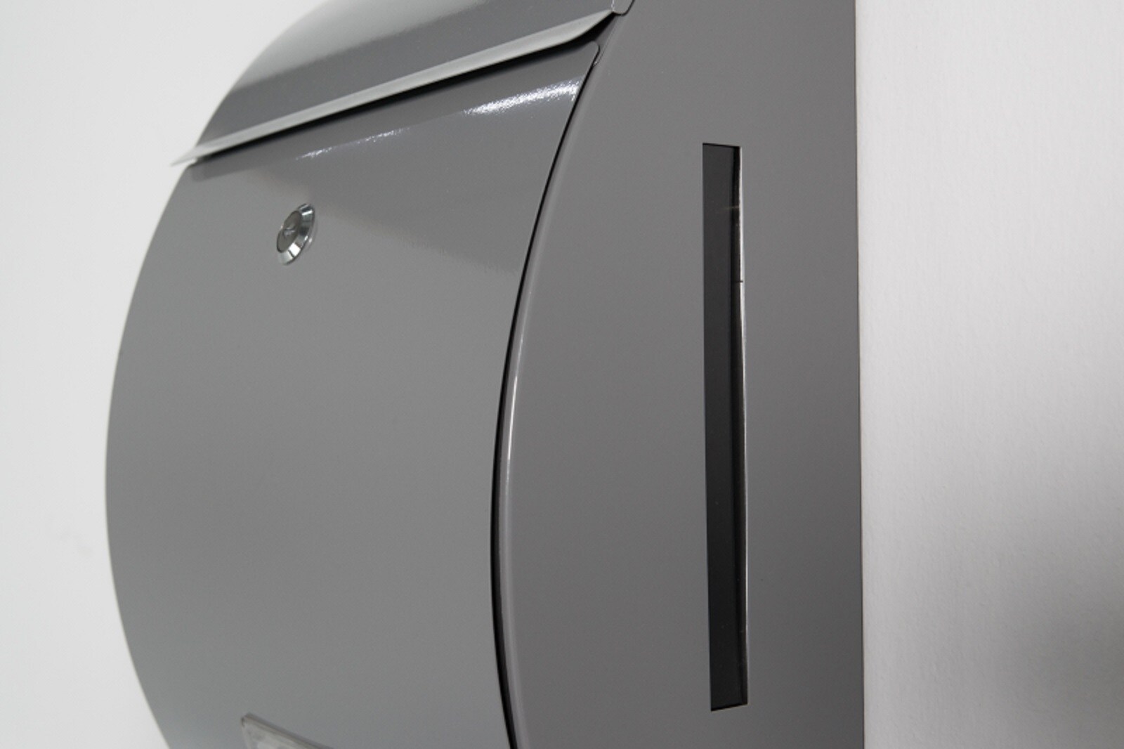 Jet-Line Briefkasten LETTERBOX anthrazit mit Zeitungsfach