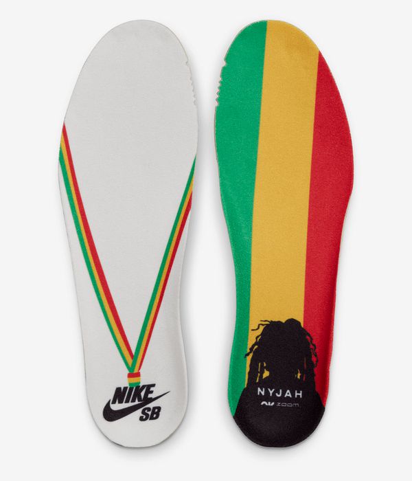 Nike SB Nyjah 3 Premium Schuh (summit white/black tour yellow)