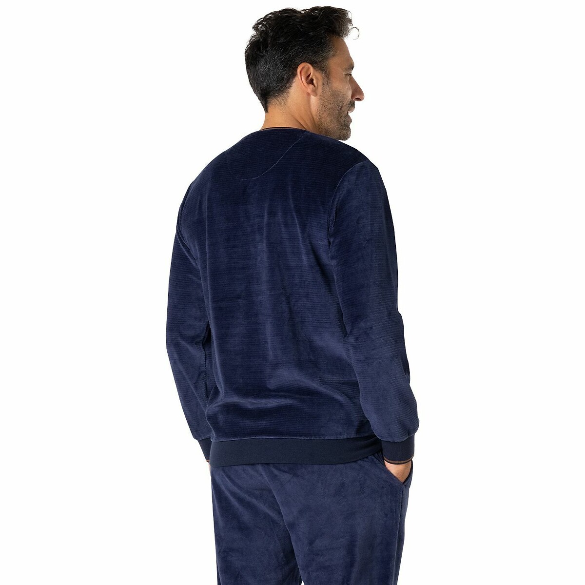 EMINÊNCIA<br>Pijama de veludo canelado