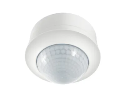ESYLUX PD-C 360i/24 DUOplus-SM, Passiv infrarød (PIR) sensor, Ledningsført, 24 m, Loft, Indendørs, Hvid