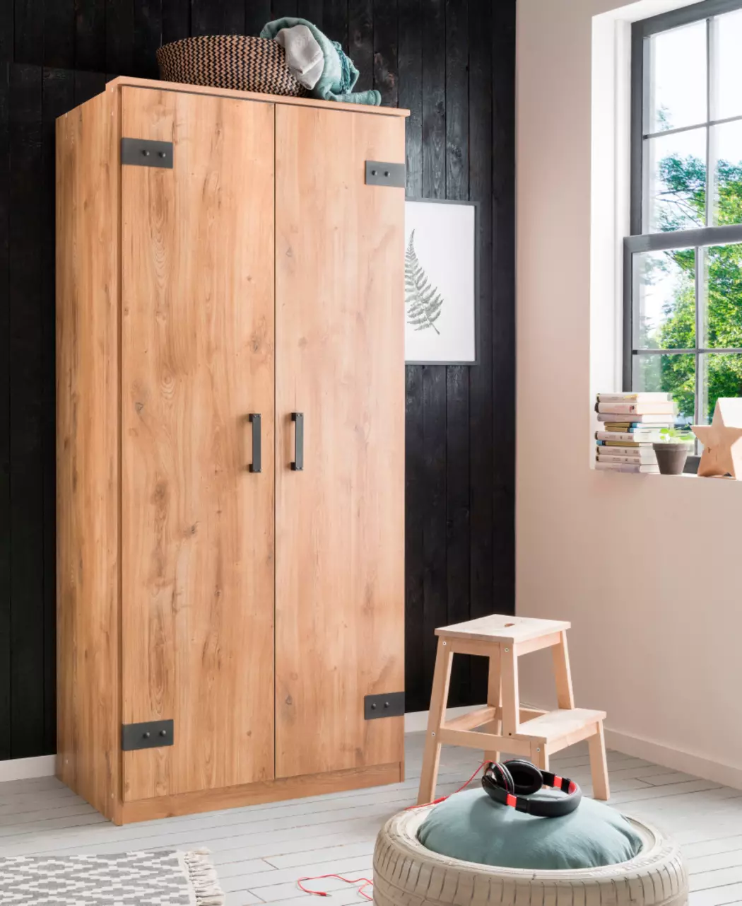 Kleiderschrank Liverpool 90 x 199 cm
