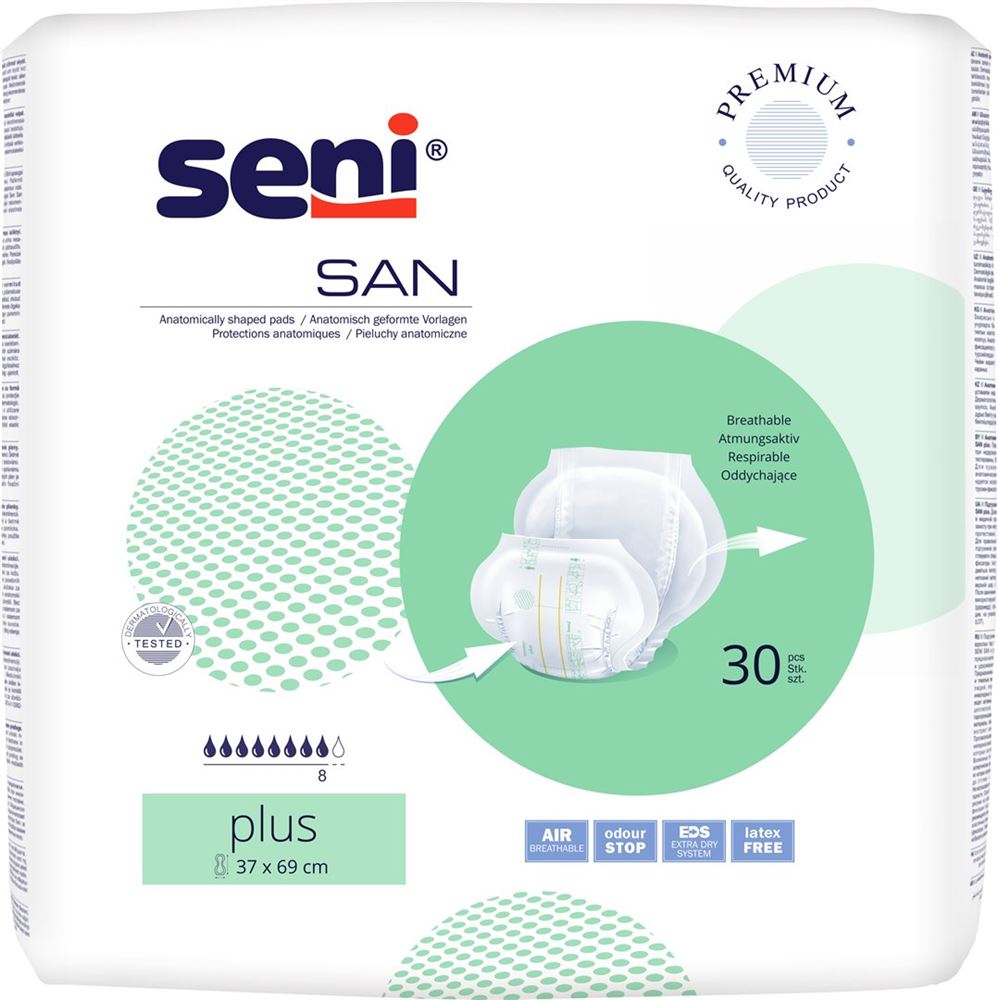 Seni San Plus<br>30 Stück, Beutel