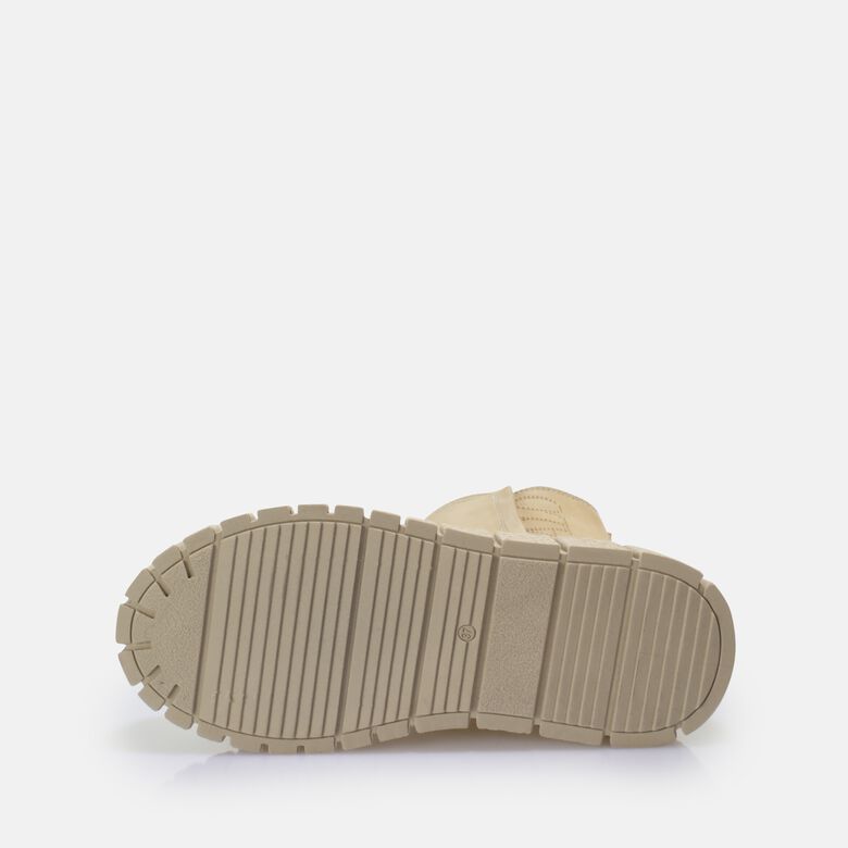 Rampa Zip Warm Bottines, crème