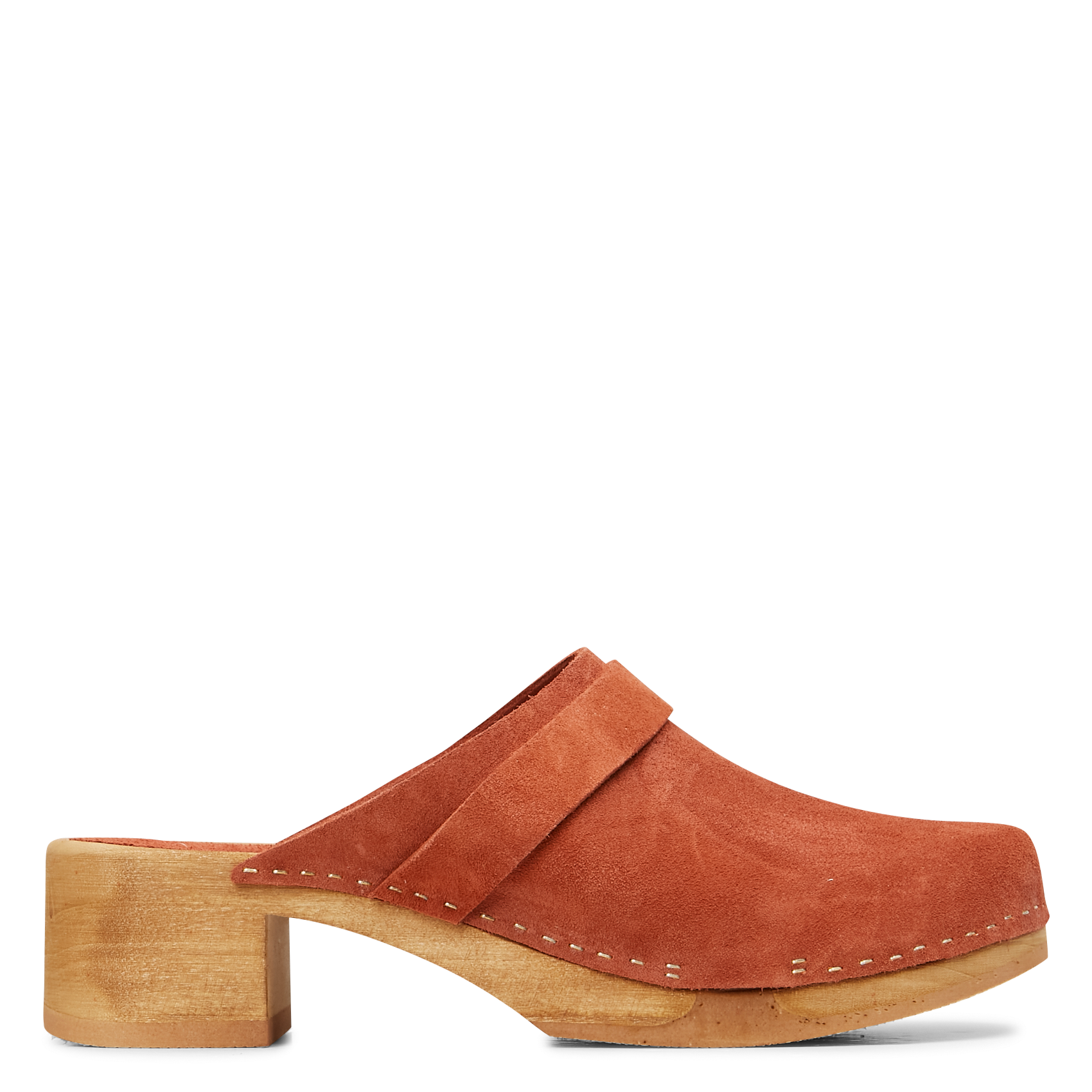 Sabots en cuir | Marron