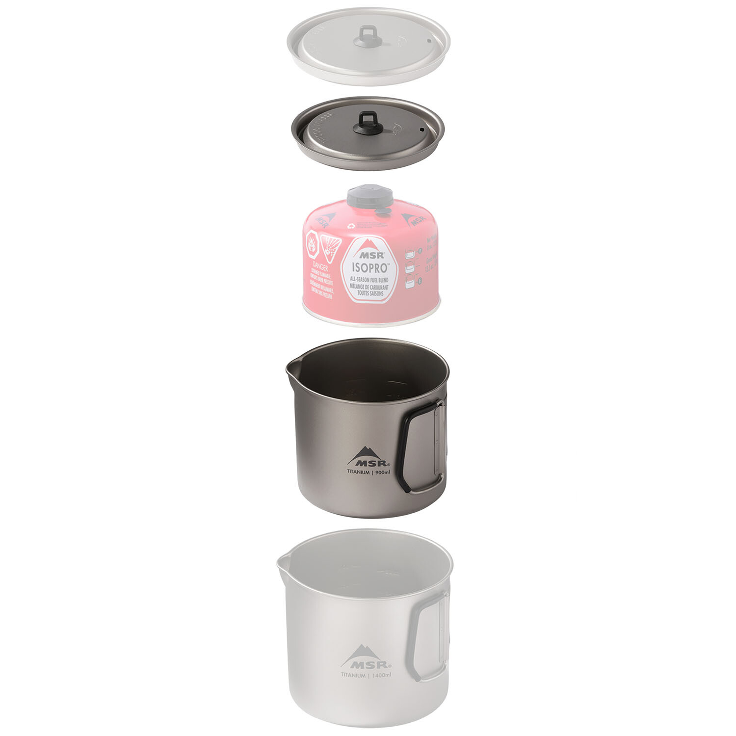 MSR Titan Kettle 900 Ml