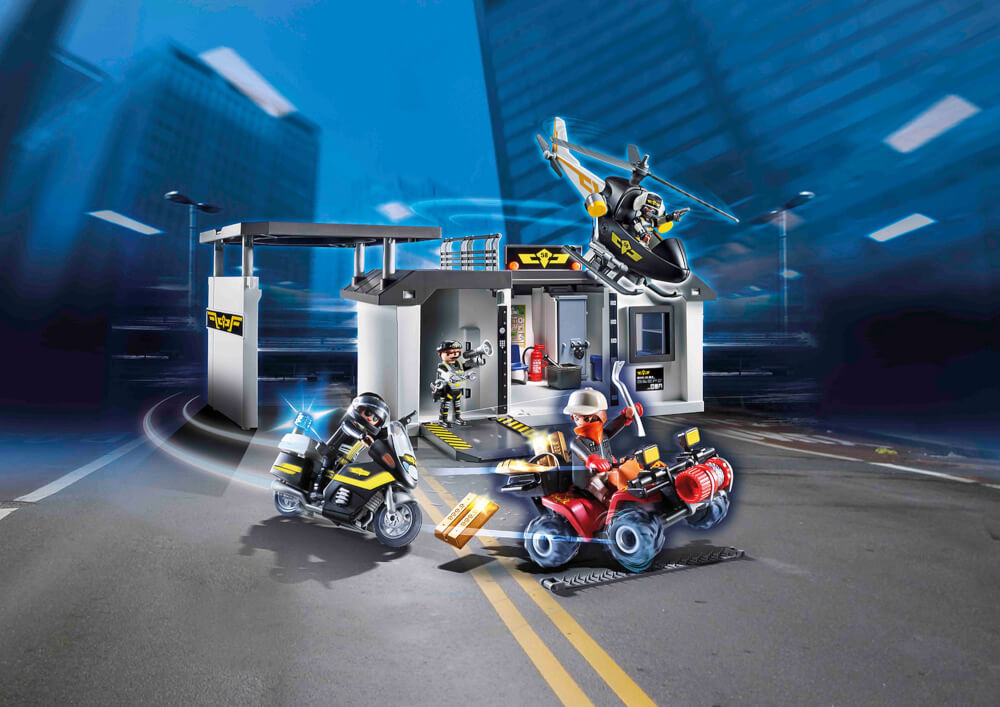 PLAYMOBIL 70338 Große Mitnehm-SEK-Zentrale