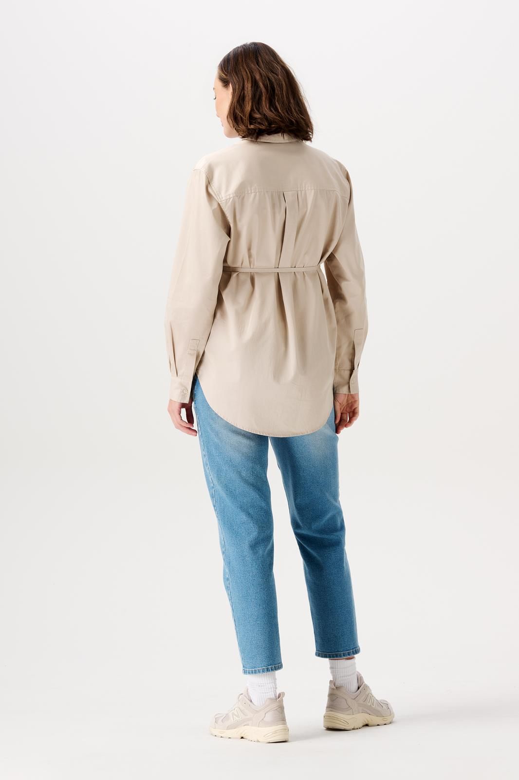 Noppies Maternity Blouse Arles - Light Sand