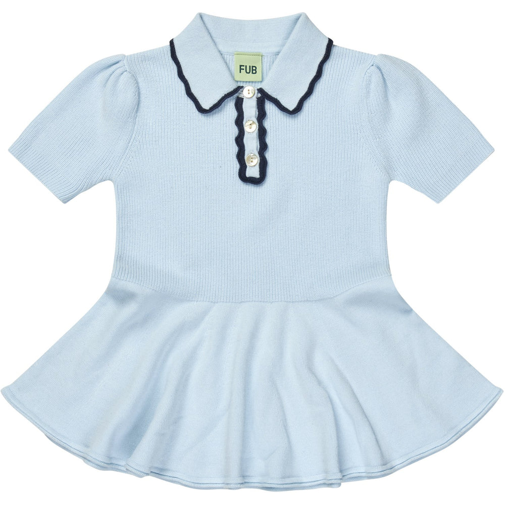 Køb FUB Light blue Peblum T-shirt