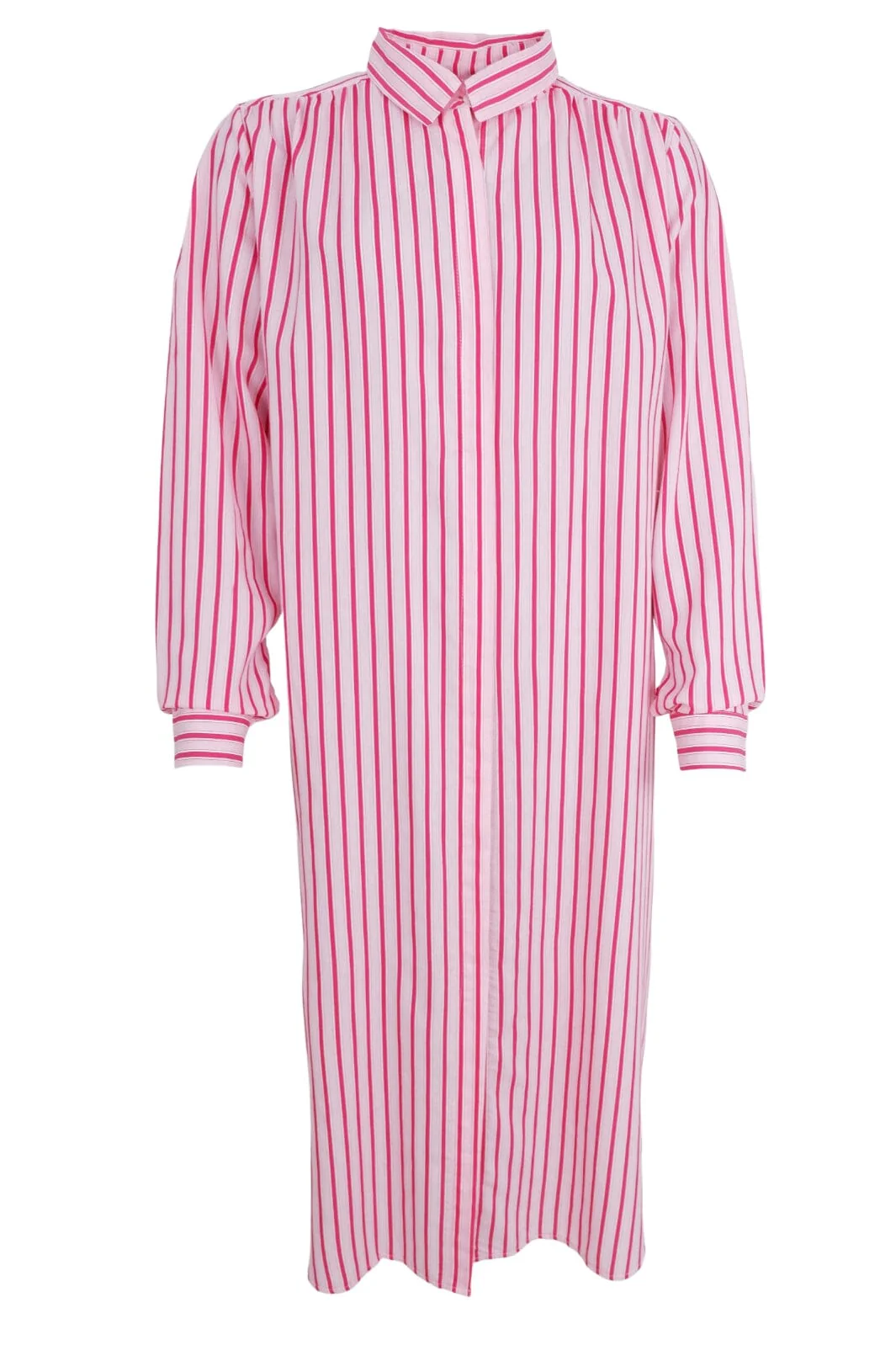 Black Colour Bcbendix Shirt Dress pink