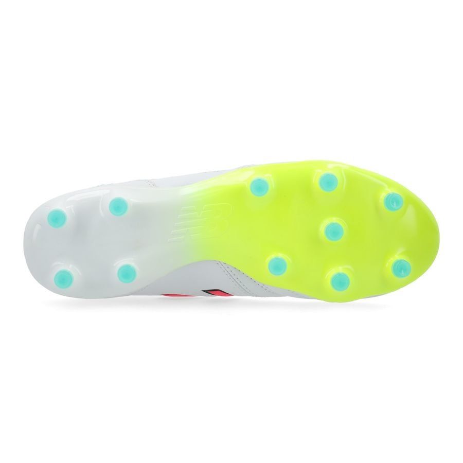 New Balance 442 2.0 Pro FG - Blanc/Violet/Jaune Fluo