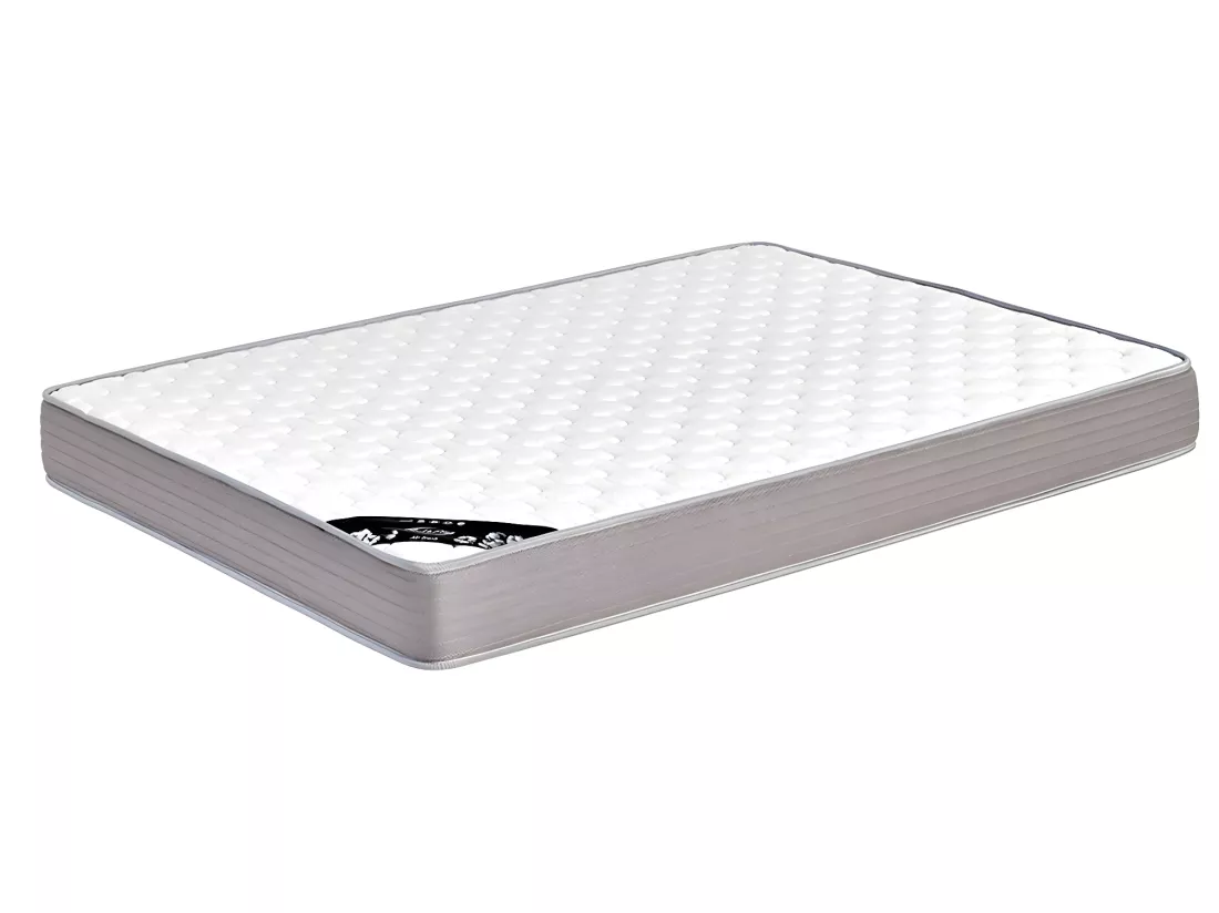 Matelas épaisseur 18 cm 140x190 cm mousse blanc AIATA