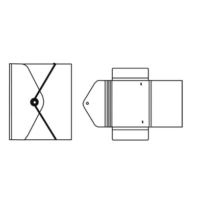 Dokumentenmappe Hartpappe 10 mm