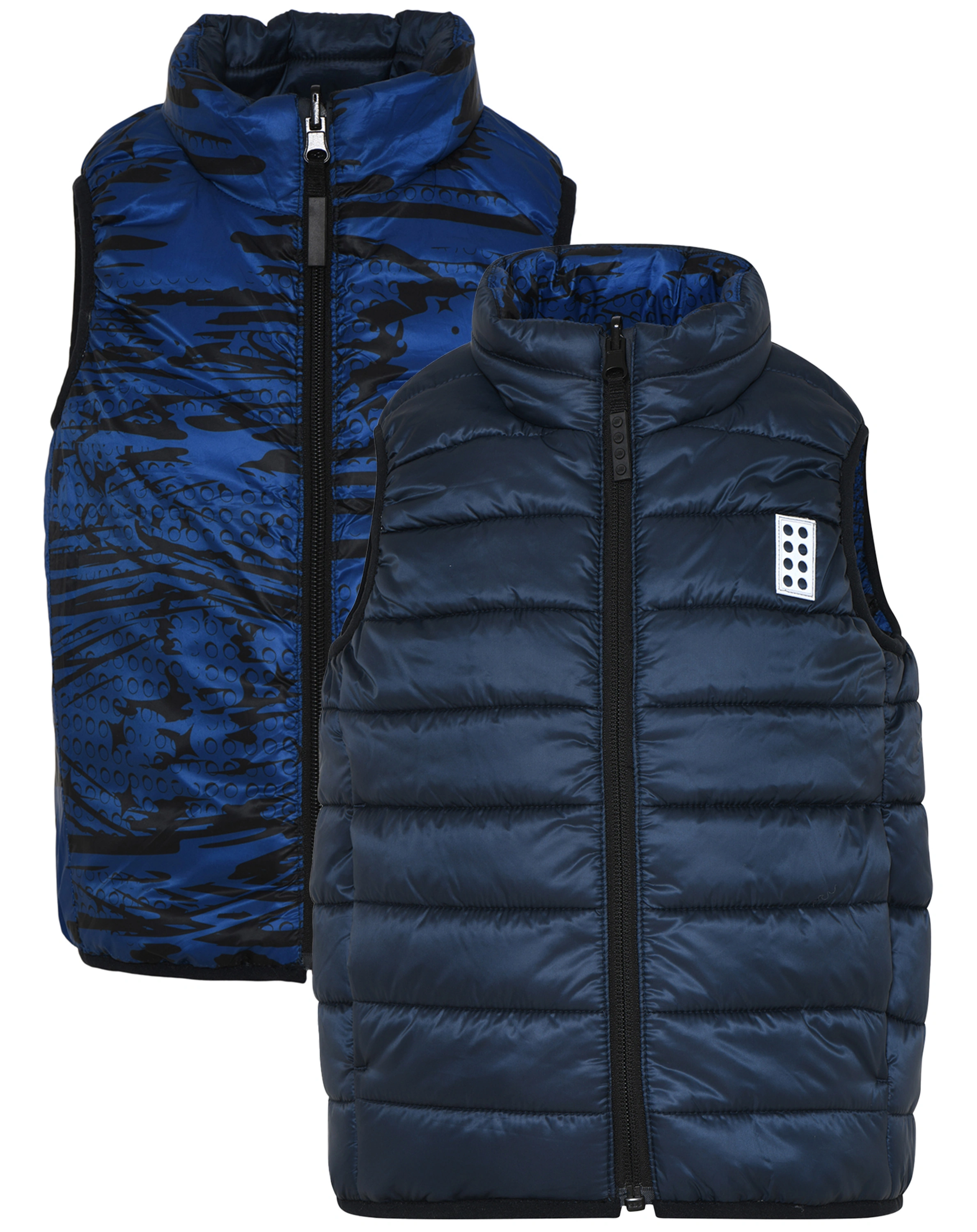Wende-Steppweste LWSEFRIT 205 in dark navy