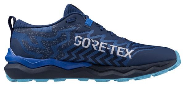 Chaussures Trail Mizuno Wave Daichi 8 GTX Bleu Homme