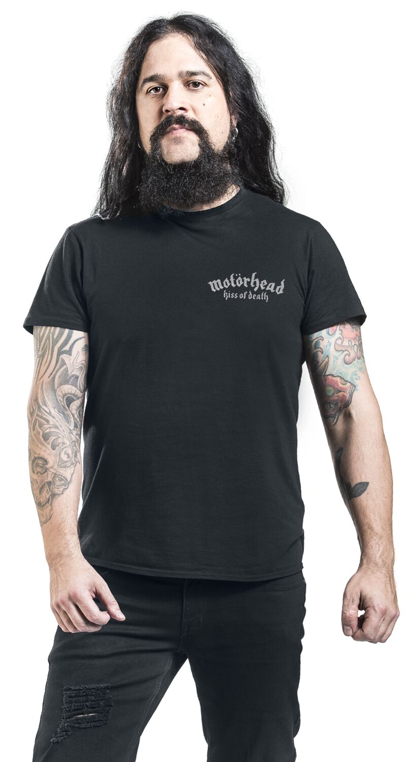 Kiss Of Death Bullet Circle V2 | Motörhead T-Shirt Manches courtes