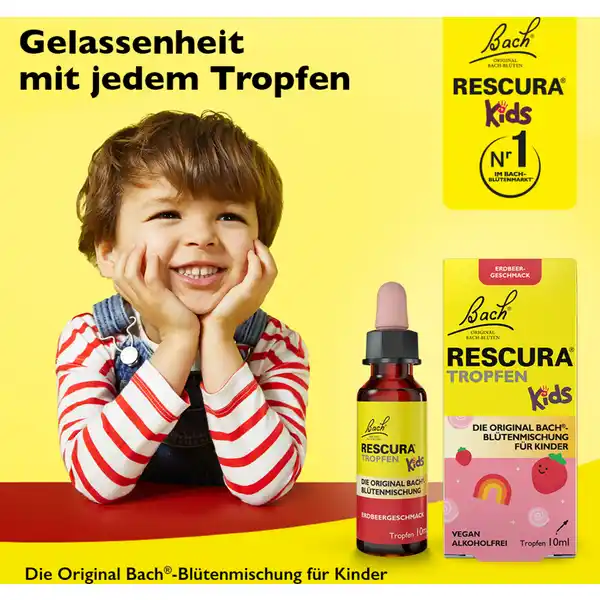 Bachblüten Kids Erdbeer Tropfen