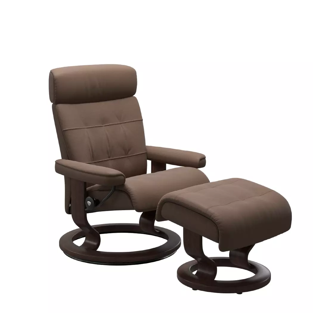 Sessel mit Hocker Erik Classic