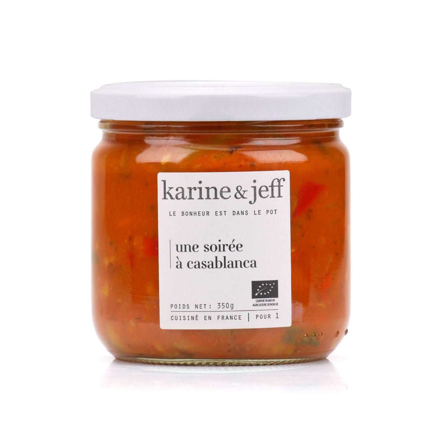 Une soirée à Casablanca - Légumes cuisinés bio