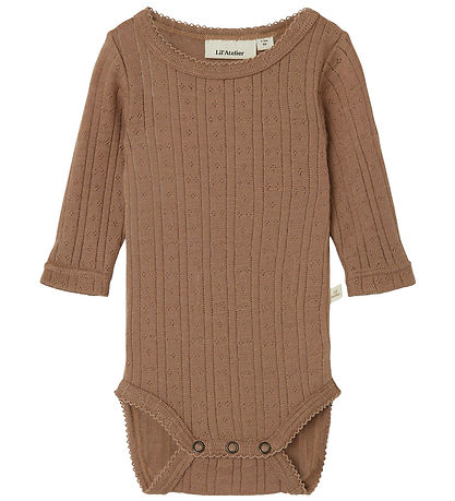 Lil Atelier Body l/æ - NbfNaima - Beaver Fur