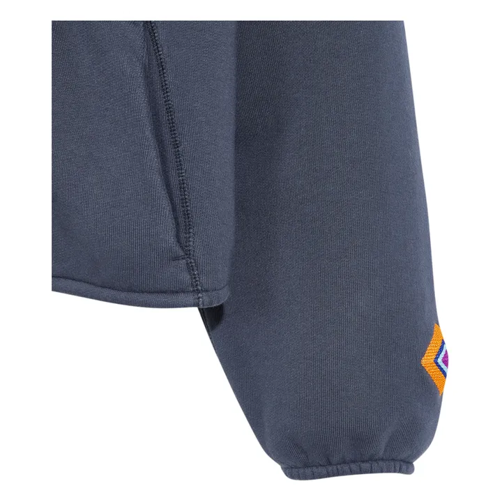 Bellerose Hoodie Farrod Uni | Gris charbon