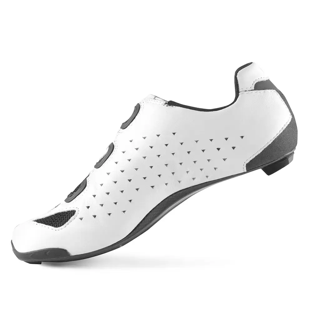 Lake CX238 Wide Wielrenschoenen Wit/Wit Heren