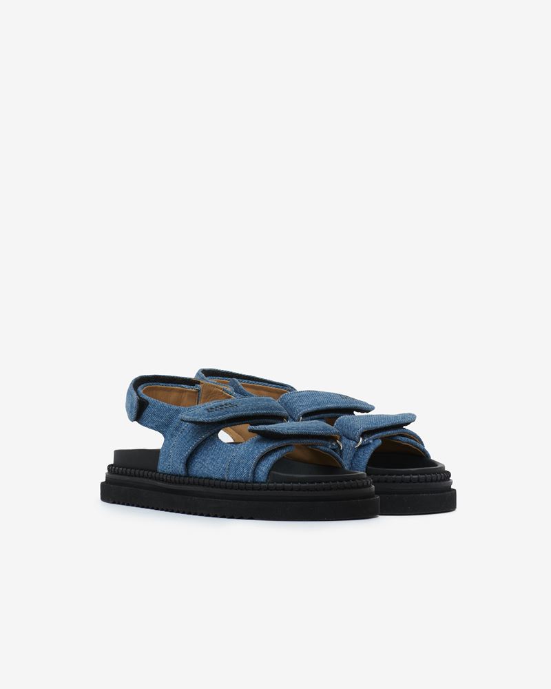 SANDALES EN DENIM MADEE