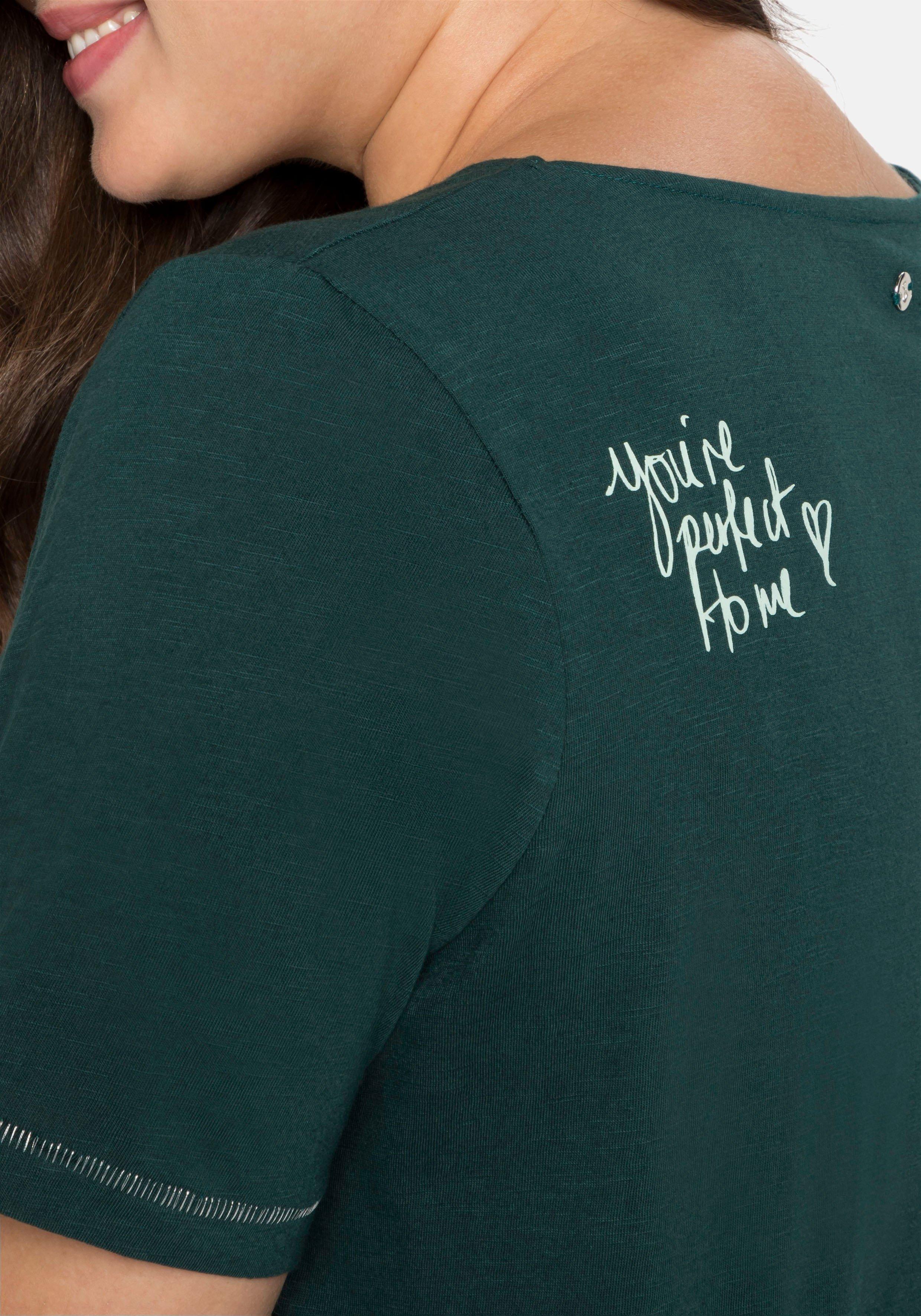 Shirt mit Print hinten auf der Schulter