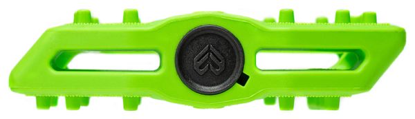 Paire de Pédales Eclat Slash Vert Neon