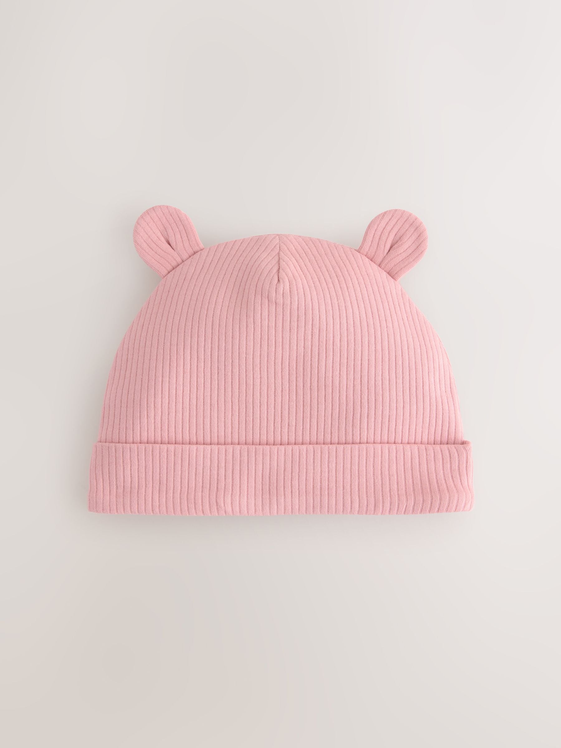 Roze - 3 Pack Baby Mutsjes (0-18mnd)