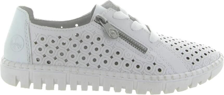 Rieker Sneakers met luchtdoorlatende perforatie